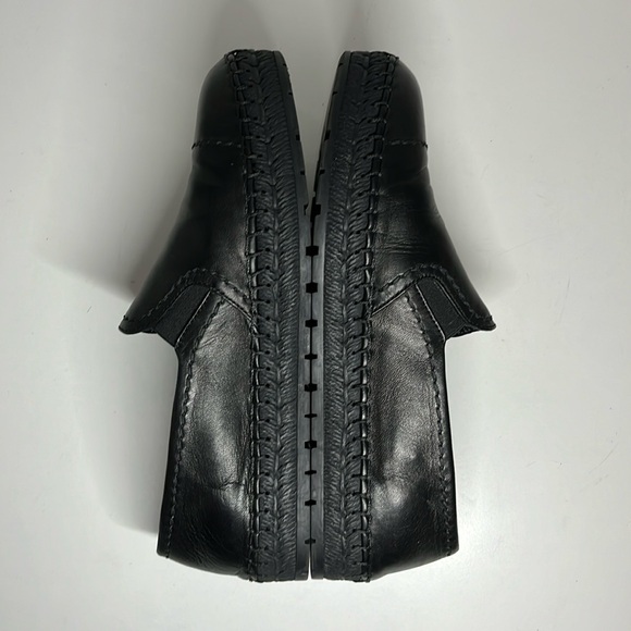 Prada Leather Espadrilles Black Round Toe Women’s Size 7.5 - Picture 11 of 16